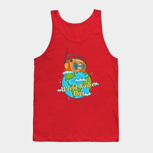 World Radio Day Tank Top